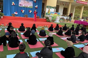 TRƯỜNG MẦM NON 1 TRI LỄ TỔ CHỨC CHƯƠNG TRÌNH GIAO LƯU “ BÉ YÊU TIẾNG VIỆT” CẤP TRƯỜNG  NĂM HỌC 2022-2023