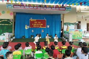 TRƯỜNG MẦM NON 1 TRI LỄ TỔ CHỨC HỘI THI “ TÀI NĂNG NHÍ” CẤP TRƯỜNG NĂM HỌC 2023-2024