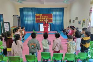 HỘI THẢO CHUYÊN ĐỀ: GIÁO DỤC LẤY TRẺ LÀM TRUNG TÂM, TĂNG CƯỜNG TIẾNG VIỆT, HỒ SƠ SỔ SÁCH TRƯỜNG MẦM NON 1 TRI LỄ  NĂM HỌC 2024-2025