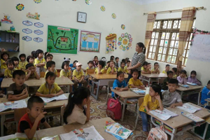 Bé trải nghiệm tham quan trường Tiểu học