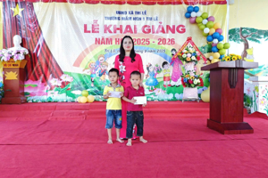Ngày khai giảng trường MN 1 Tri Lễ